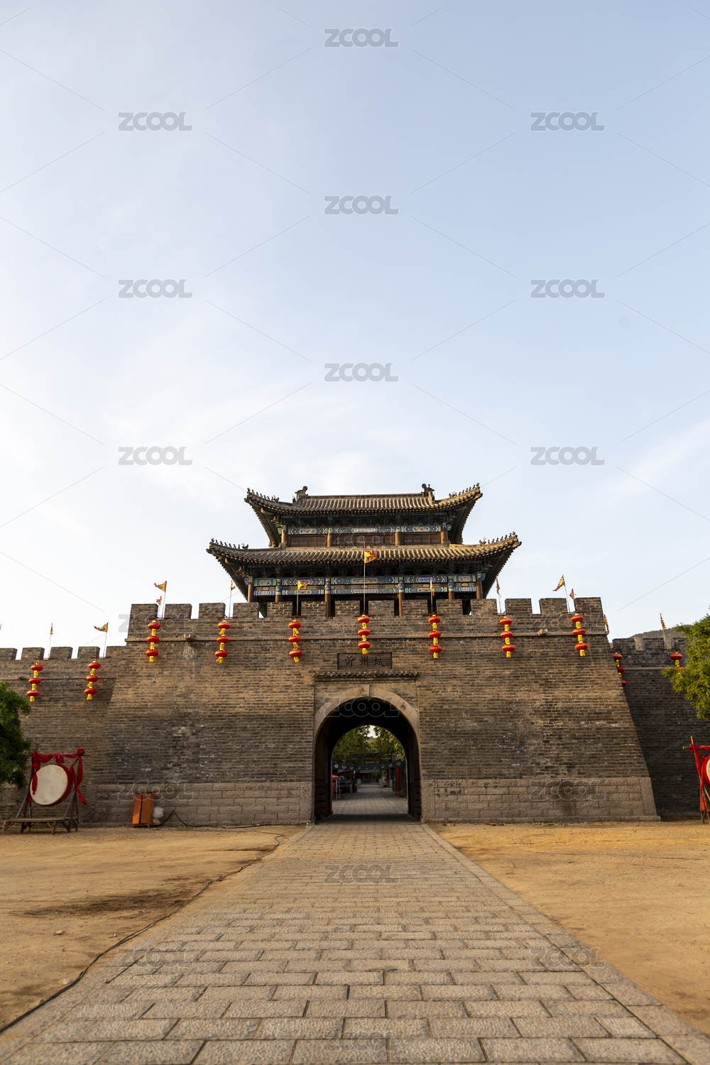 山东省临沂市沂南县沂蒙红色影视基地沂州城