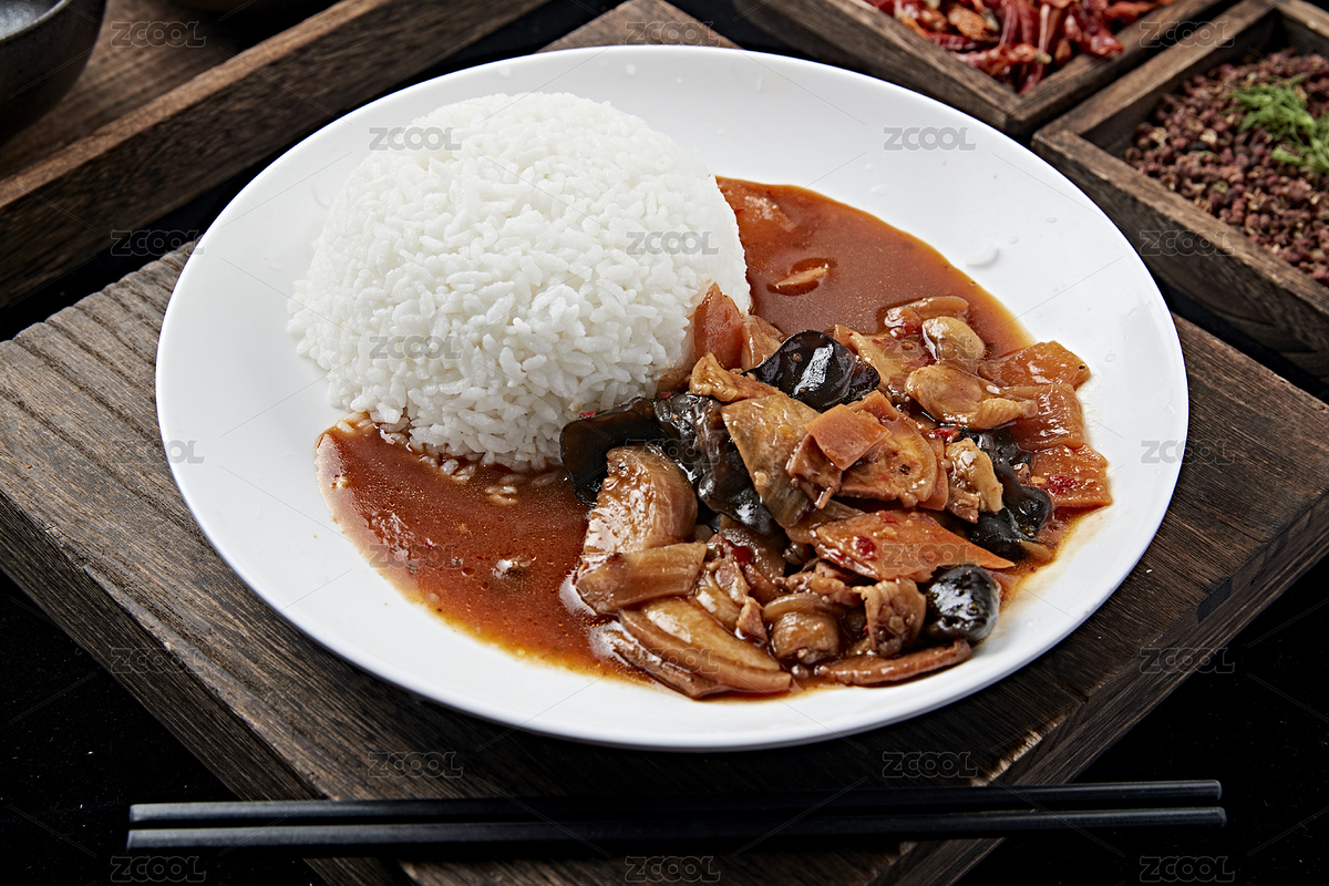 木耳酸菜炒肉蓋飯（主預覽-8353005） - 未分類 - 站酷設計師藍太陽TNT原創(chuàng)素材 - 站酷ZCOOL