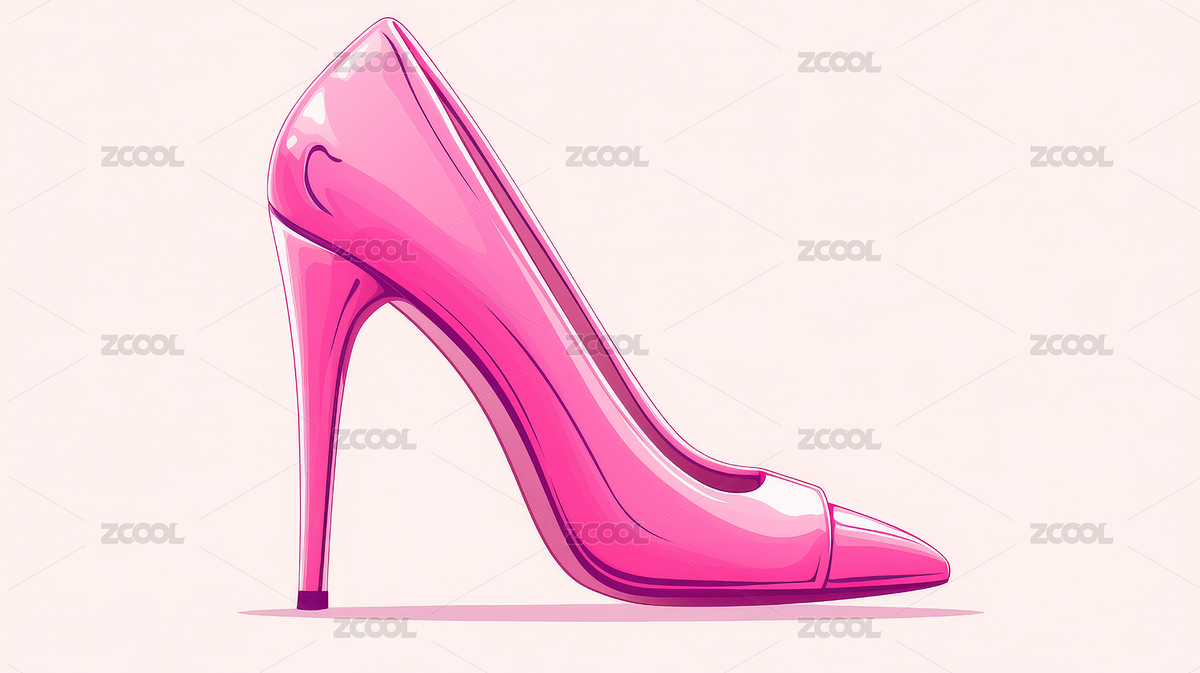 粉色高跟鞋（主預(yù)覽-601902） - 未分類 - 站酷設(shè)計(jì)師AIGC藝術(shù)設(shè)計(jì)原創(chuàng)素材 - 站酷ZCOOL