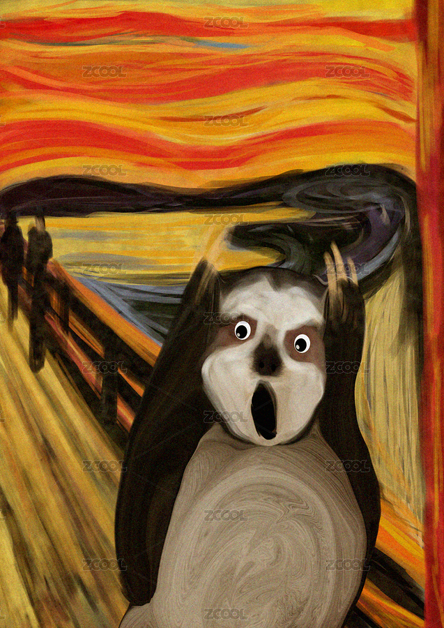 吶喊——樹懶（主預(yù)覽-8960947） - 未分類 - 站酷設(shè)計師禾小白白原創(chuàng)素材 - 站酷ZCOOL