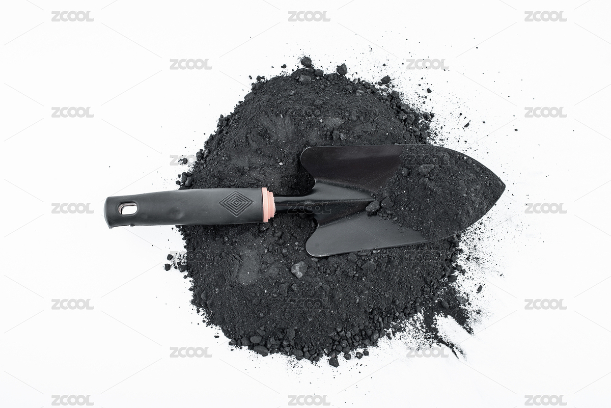 白背景上一堆煤炭和铁锹（主预览-8724869） - 未分类 - 站酷设计师风暴丽丽原创素材 - 站酷ZCOOL