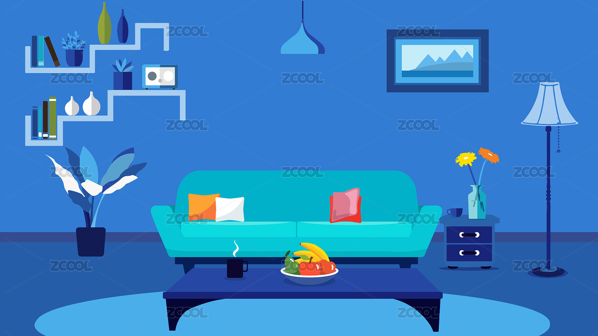客厅（主预览-7339848） - 未分类 - 站酷设计师牛莽莽原创素材 - 站酷ZCOOL