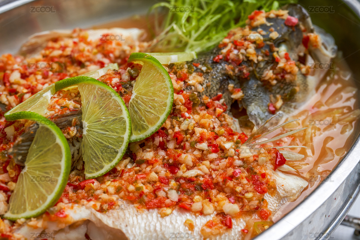 一份酸辣可口的泰國泰汁剁椒鱸魚（主預(yù)覽-1009764） - 未分類 - 站酷設(shè)計(jì)師SteveChum原創(chuàng)素材 - 站酷ZCOOL