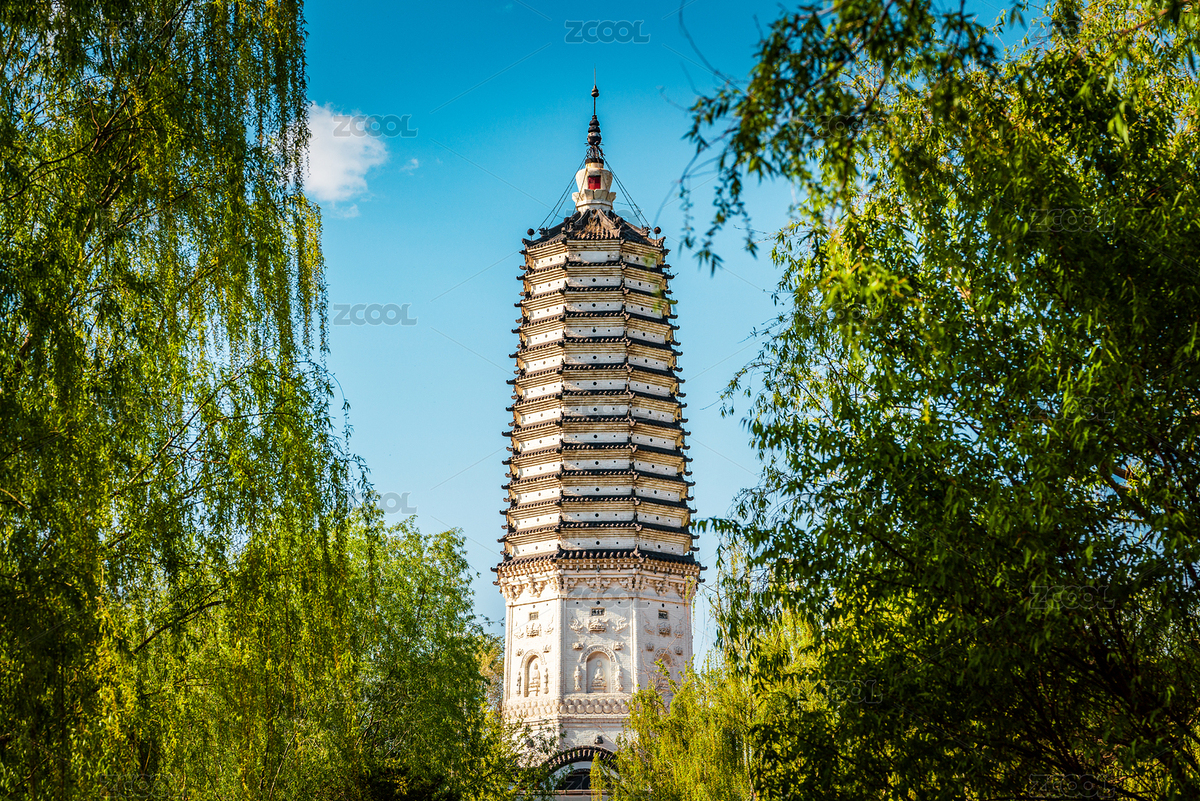 遼寧沈陽遼代無垢凈光舍利塔古建筑（主預覽-11180288） - 未分類 - 站酷設(shè)計師夢游前生原創(chuàng)素材 - 站酷ZCOOL