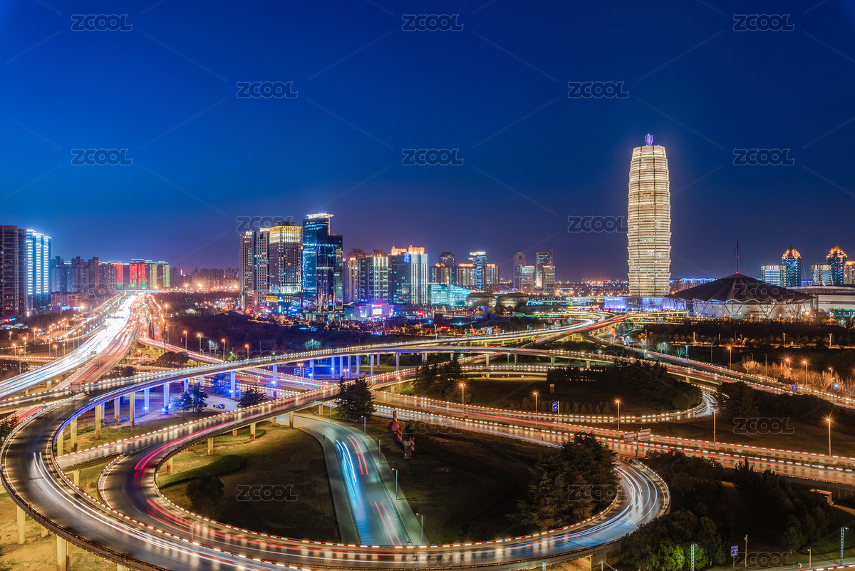 鄭州大玉米樓夜景（主預(yù)覽-7471732） - 未分類 - 站酷設(shè)計師kfeng666原創(chuàng)素材 - 站酷ZCOOL