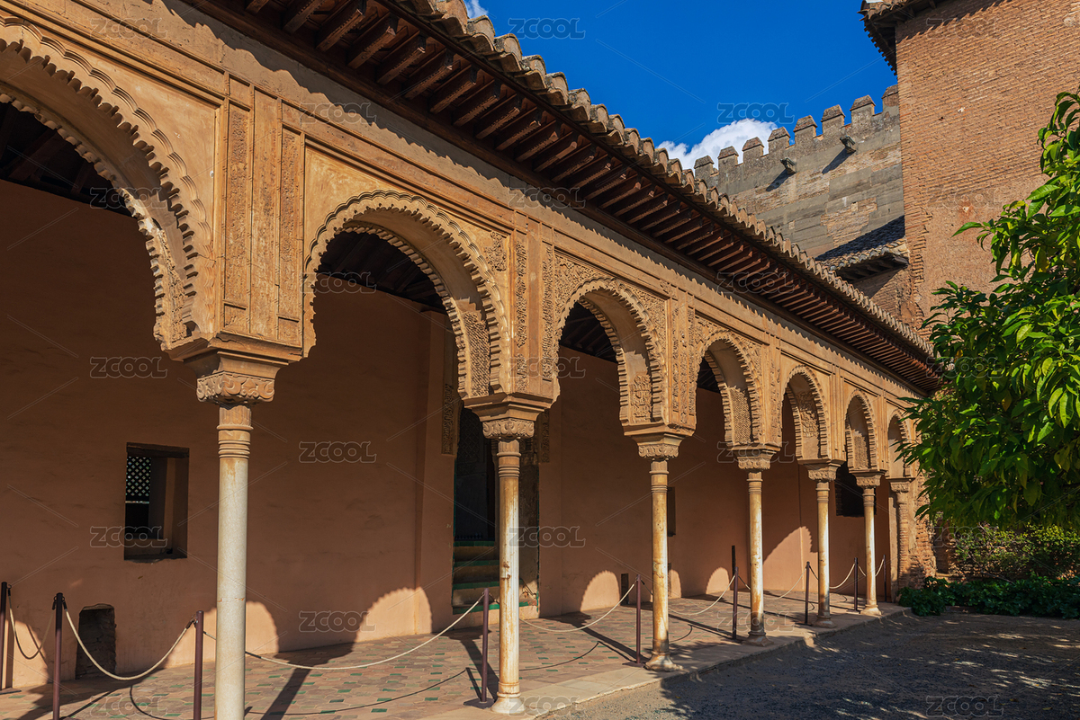 西班牙格拉納達(dá)阿爾罕布拉宮精美的庭院（主預(yù)覽-6469982） - 未分類 - 站酷設(shè)計(jì)師活攝聲香原創(chuàng)素材 - 站酷ZCOOL