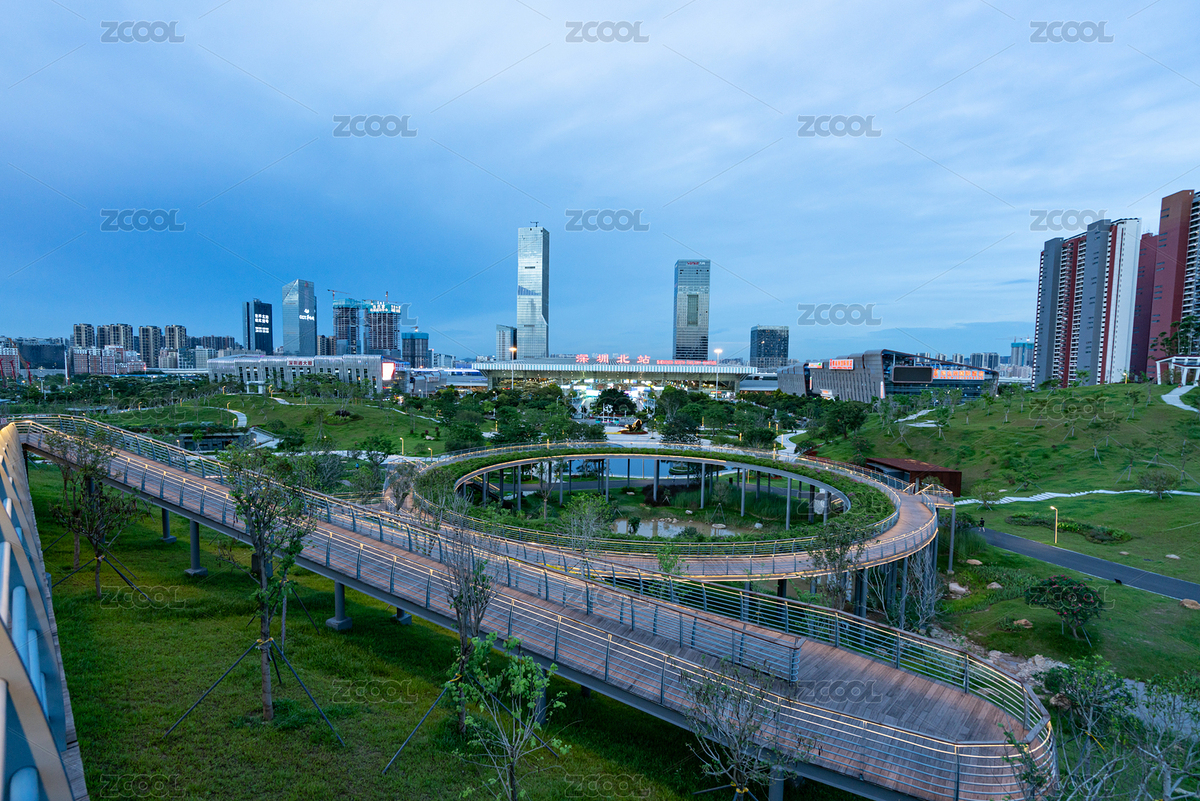 深圳北站夜景（主預(yù)覽-5531835） - 未分類 - 站酷設(shè)計師影像澀1188原創(chuàng)素材 - 站酷ZCOOL