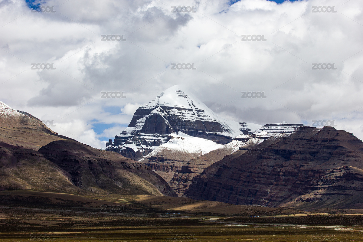 中國西藏阿里岡仁波齊峰（主預覽-8424362） - 未分類 - 站酷設計師木子水兵原創(chuàng)素材 - 站酷ZCOOL