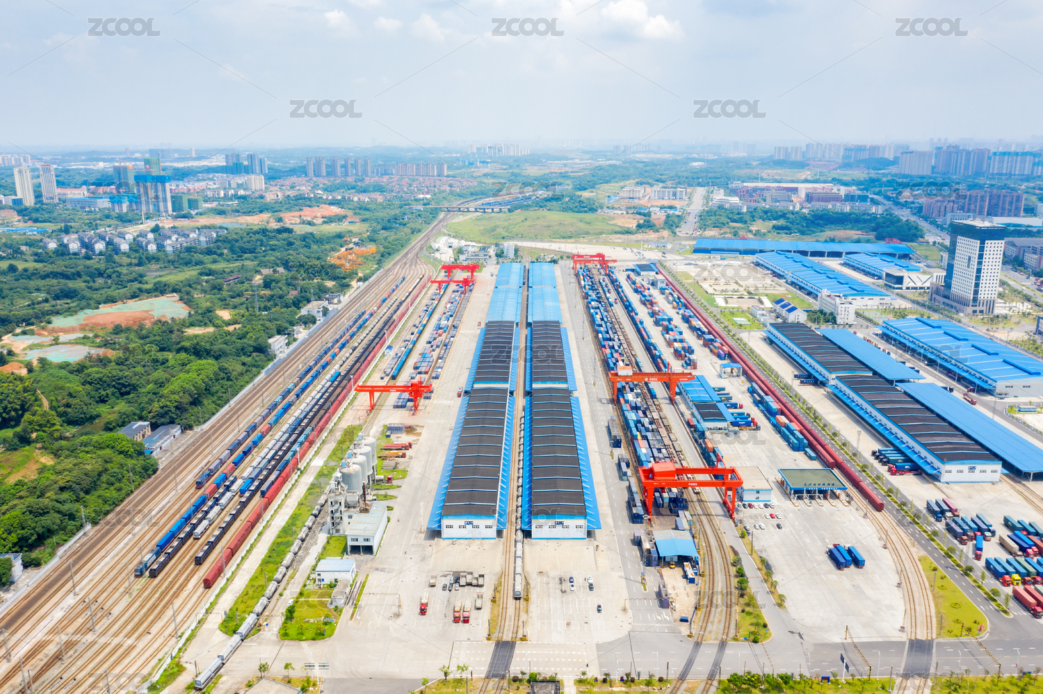 中国湖南省长沙市开福区长沙北站霞凝货场