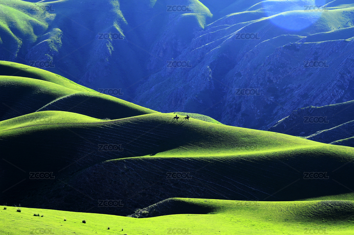 中国新疆伊犁喀拉峻人体草原（主预览-4506401） - 未分类 - 站酷设计师时光来了原创素材 - 站酷ZCOOL