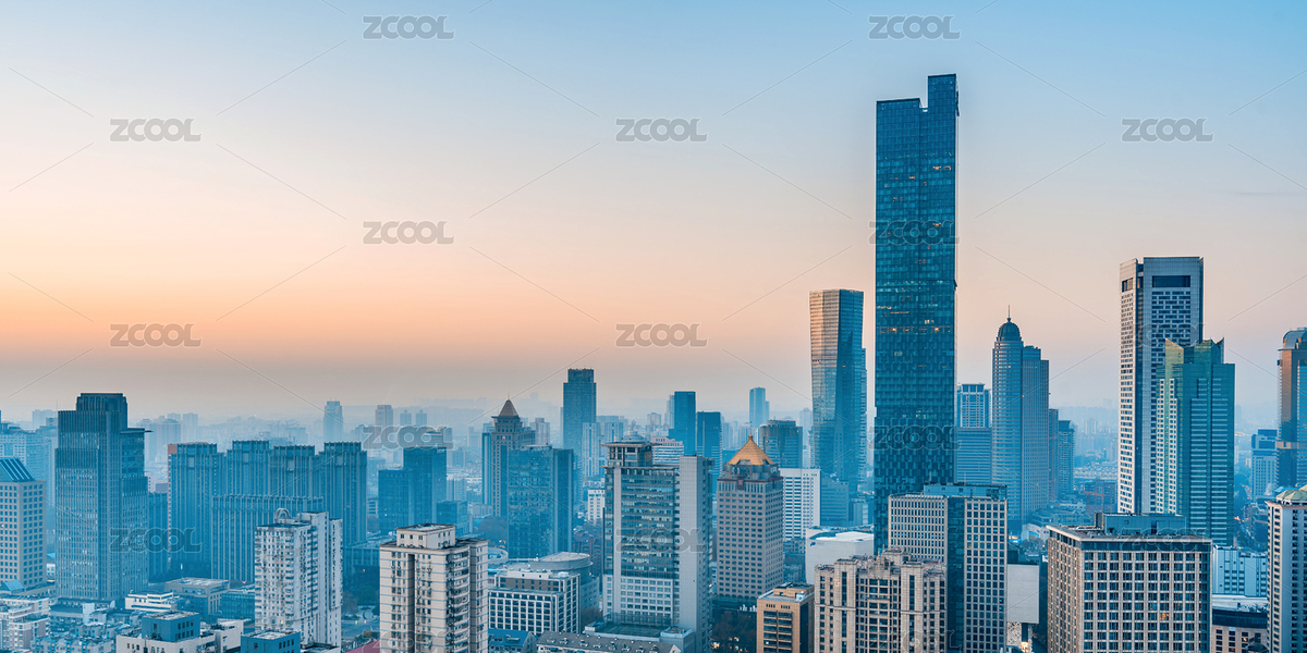 中国江苏南京城市天际线清晨风光（主预览-8795134） - 未分类 - 站酷设计师Govan原创素材 - 站酷ZCOOL