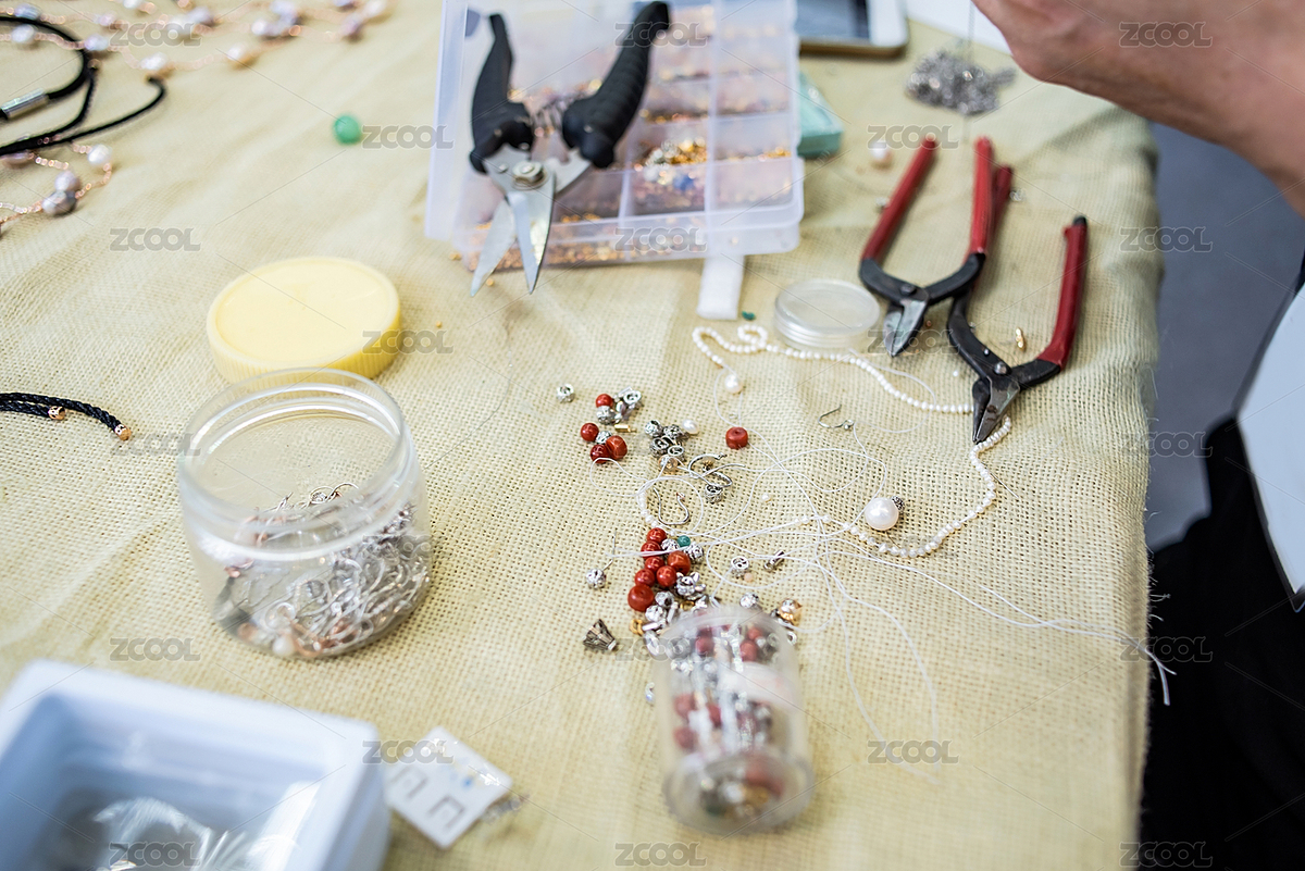 手工珠寶飾品制作過程/珠寶設(shè)計（主預(yù)覽-8160063） - 未分類 - 站酷設(shè)計師風暴麗麗原創(chuàng)素材 - 站酷ZCOOL