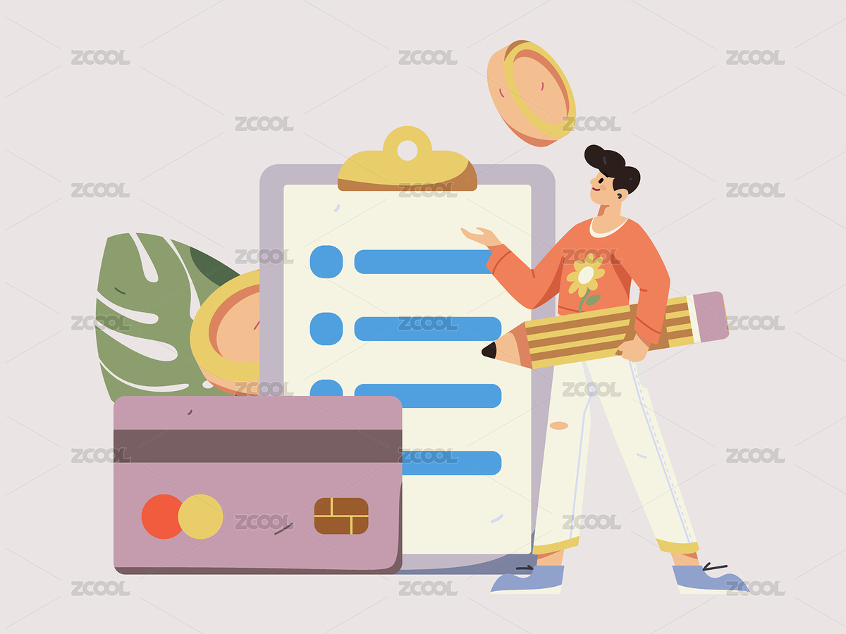 互聯(lián)網(wǎng)金融理財(cái)投資扁平矢量概念運(yùn)營(yíng)手繪插（主預(yù)覽-4827309） - 未分類(lèi) - 站酷設(shè)計(jì)師JoyArtStudio原創(chuàng)素材 - 站酷ZCOOL