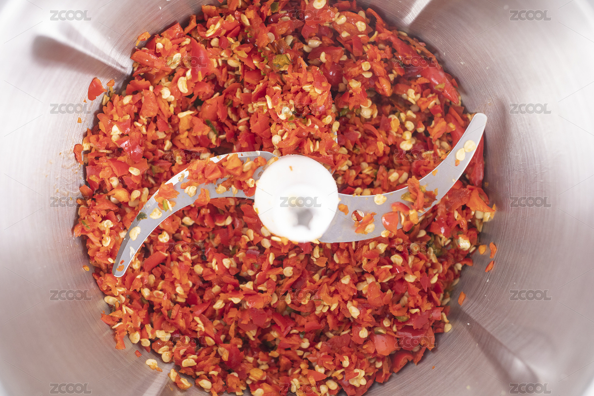 攪拌機(jī)中的辣椒碎（主預(yù)覽-5717578） - 未分類 - 站酷設(shè)計(jì)師法蘭視覺原創(chuàng)素材 - 站酷ZCOOL