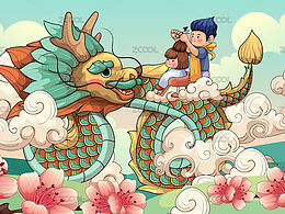 【龙头节 | 插画】精选素材