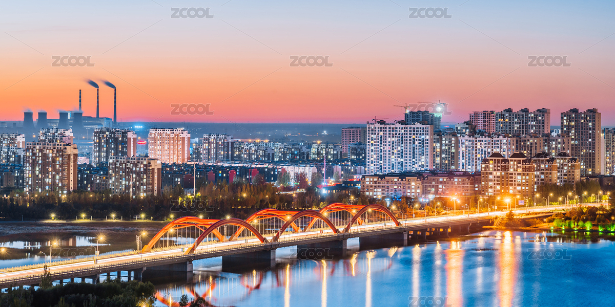 中國內(nèi)蒙古通遼西遼河和彩虹橋夜景（主預(yù)覽-5980965） - 未分類 - 站酷設(shè)計(jì)師Govan原創(chuàng)素材 - 站酷ZCOOL