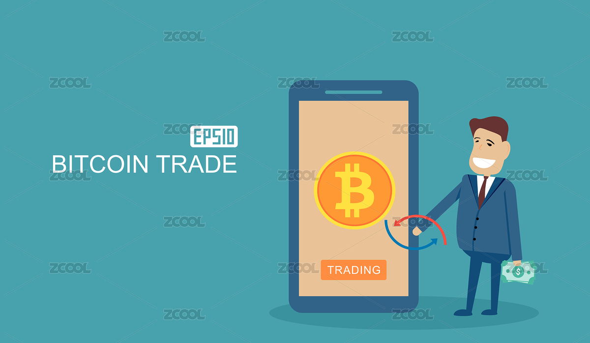 商人手握美元,比特币与美元交换概念创意插图（主预览-6906870） - 未分类 - 站酷设计师hqrloveq原创素材 - 站酷ZCOOL