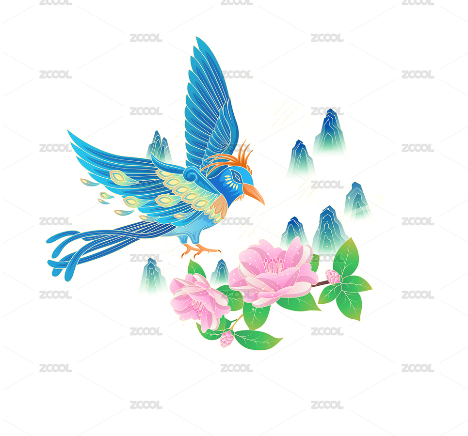 中国风场景插画（主预览-7300284） - 未分类 - 站酷设计师楠仔呀原创素材 - 站酷ZCOOL