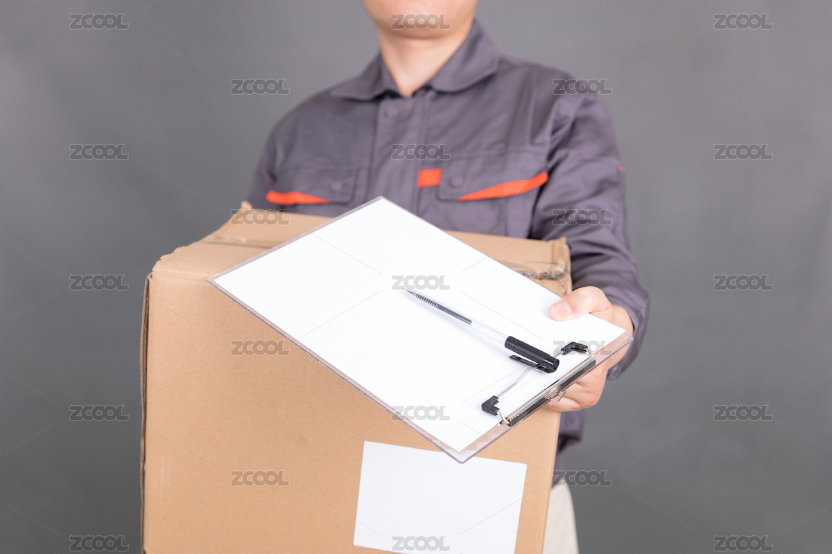 辛苦的快遞員在遞送包裹（主預(yù)覽-737830） - 未分類 - 站酷設(shè)計師小羽怪原創(chuàng)素材 - 站酷ZCOOL