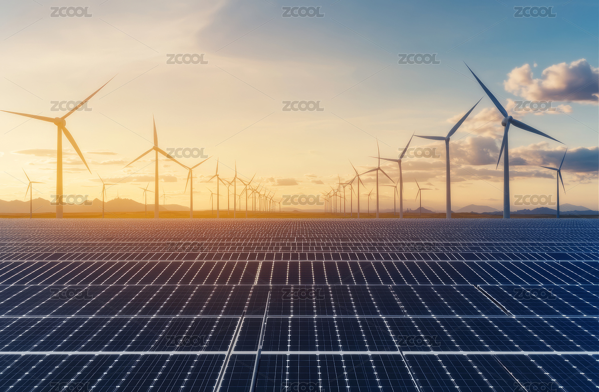 风光无限的绿色能源（主预览-10662424） - 未分类 - 站酷设计师是南星啊原创素材 - 站酷ZCOOL