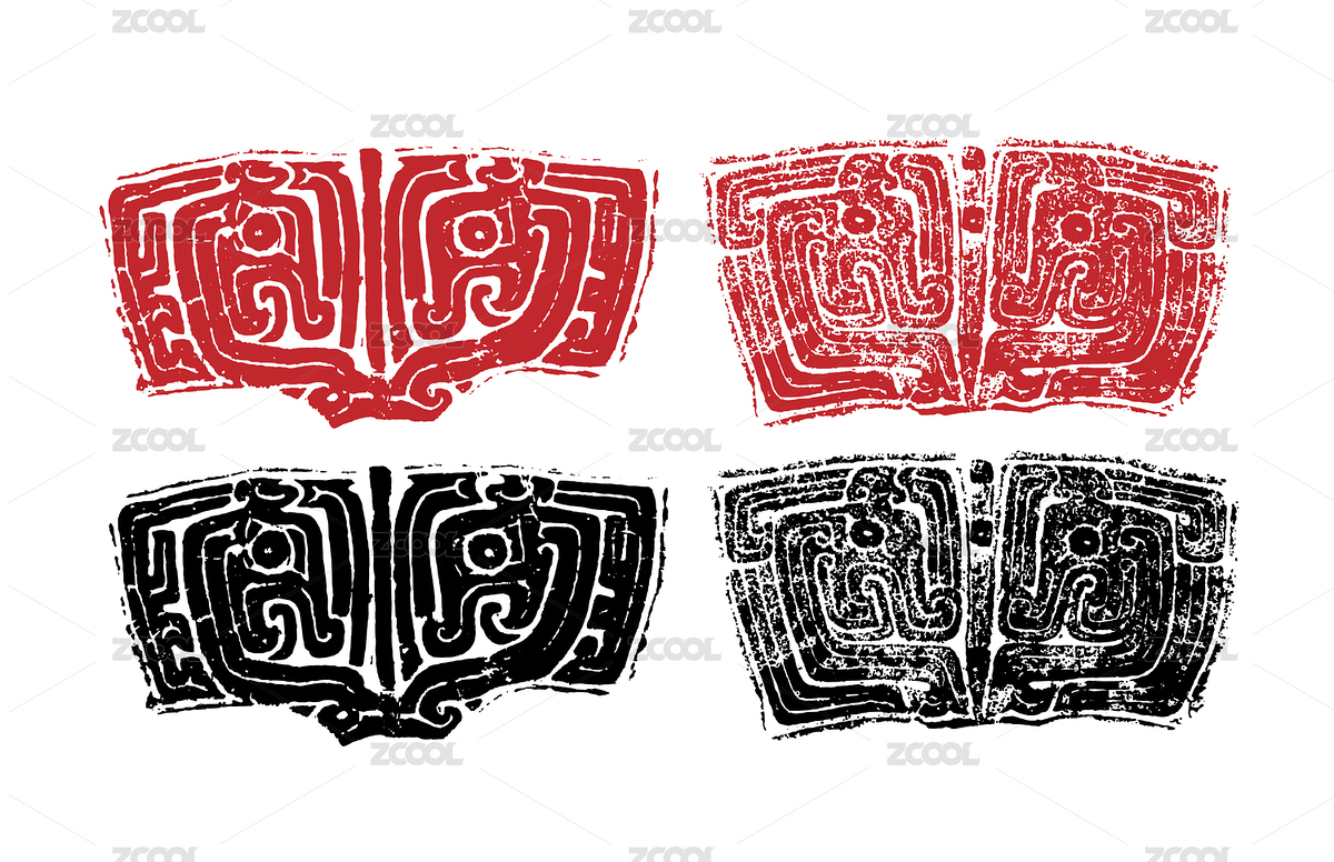 中国古代青铜纹饰图案（主预览-3742905） - 未分类 - 站酷设计师汪流全原创素材 - 站酷ZCOOL