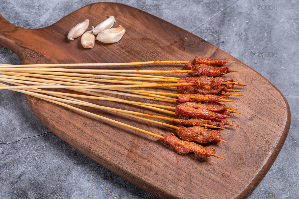 水泥背景上的一把牛肉小串（主預(yù)覽-4689608） - 未分類 - 站酷設(shè)計師蘇璟棠原創(chuàng)素材 - 站酷ZCOOL