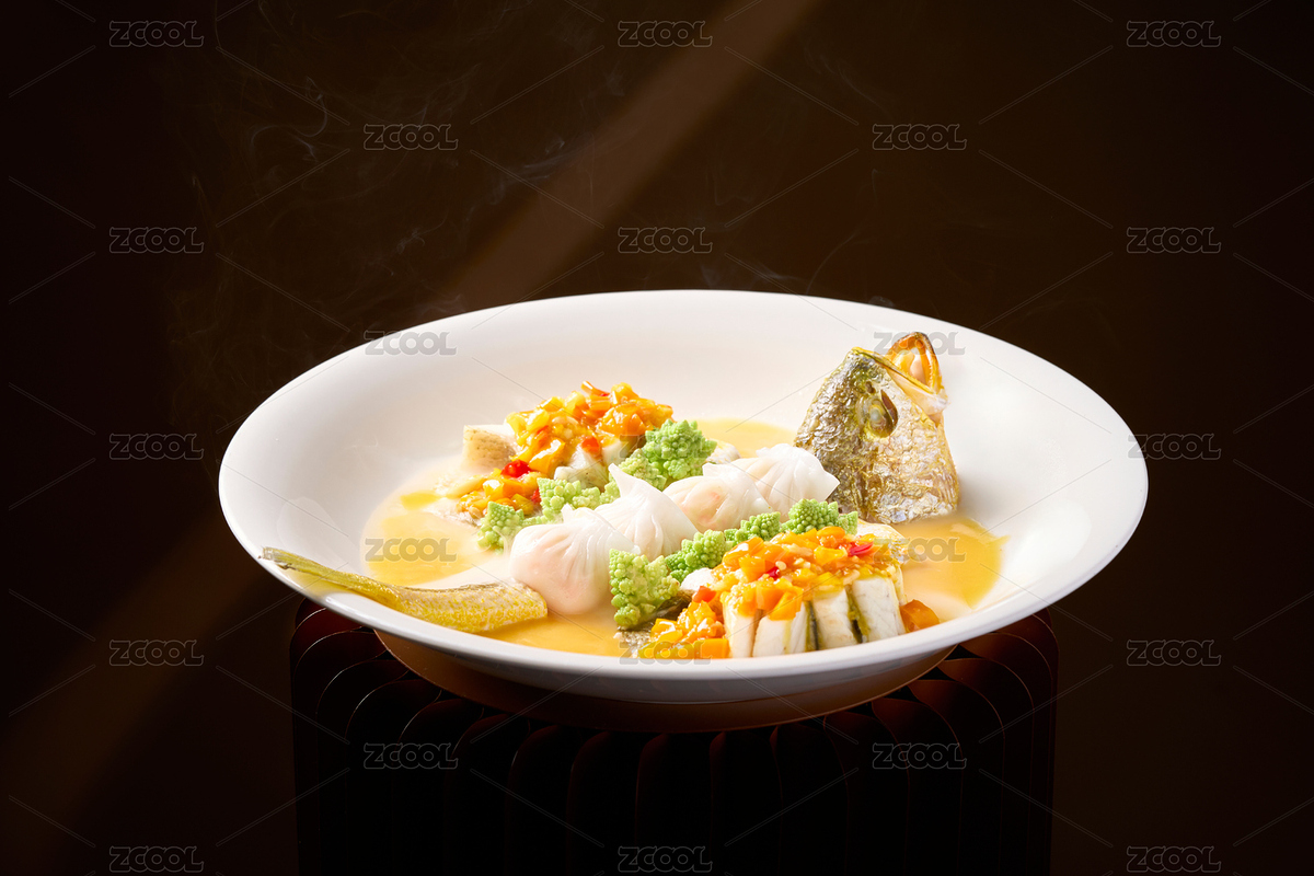 飛燕貢椒蒸黃花魚（主預覽-12123990） - 未分類 - 站酷設(shè)計師Z93014592原創(chuàng)素材 - 站酷ZCOOL