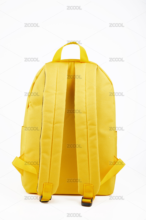 一个黄色书包双肩包背面（主预览-6298318） - 未分类 - 站酷设计师今天喝咖啡了吗原创素材 - 站酷ZCOOL