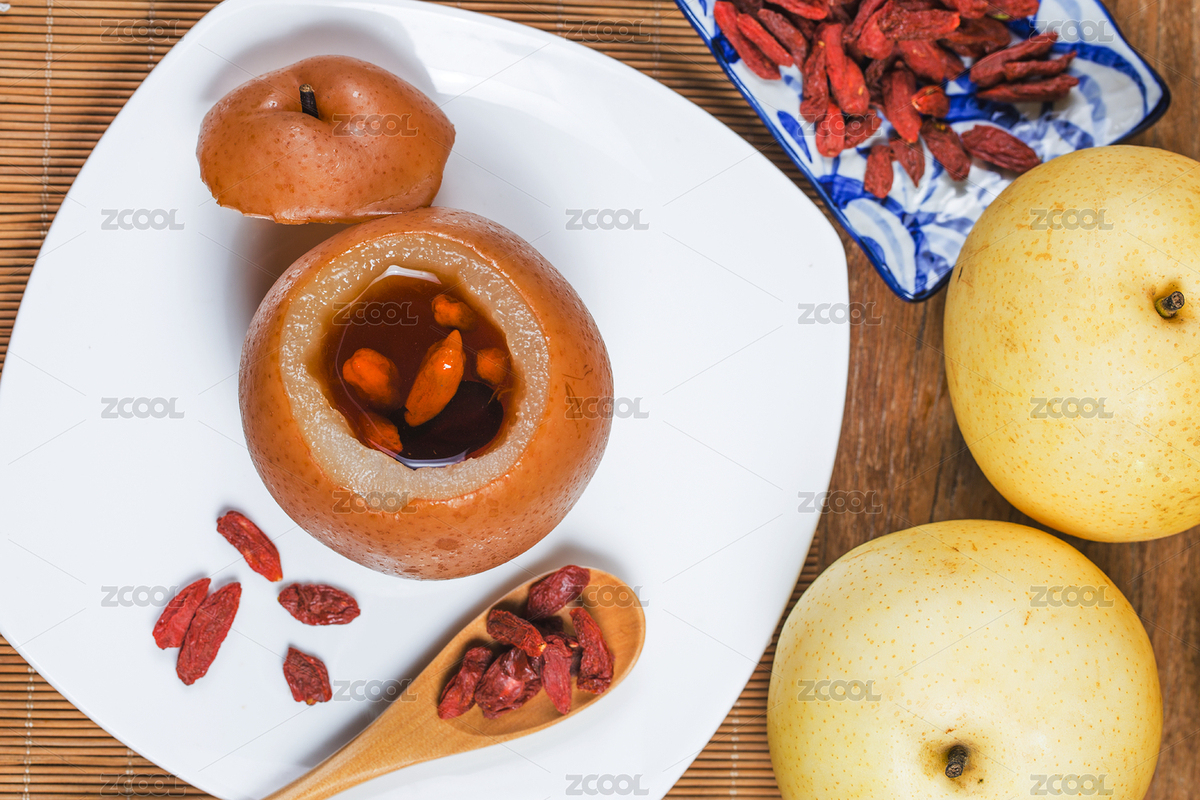 冰糖燉雪梨（主預(yù)覽-7893590） - 未分類 - 站酷設(shè)計(jì)師達(dá)造原創(chuàng)原創(chuàng)素材 - 站酷ZCOOL