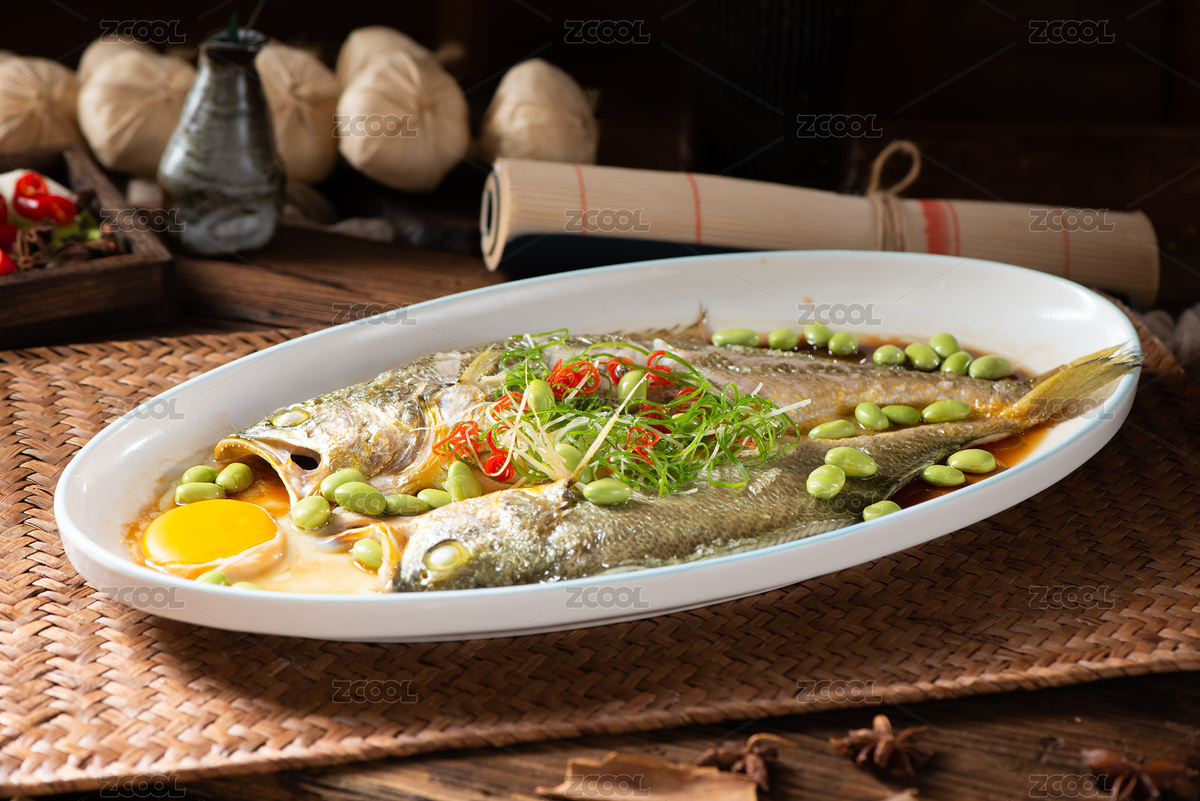 黃魚(yú)鲞蒸毛豆紅燒大黃魚(yú)（主預(yù)覽-3948841） - 未分類 - 站酷設(shè)計(jì)師酷不酷吧原創(chuàng)素材 - 站酷ZCOOL