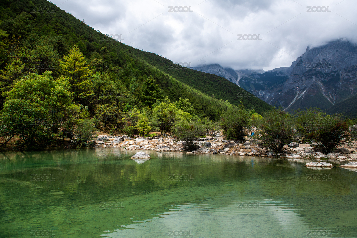 夏日的中國(guó)云南麗江藍(lán)月谷自然風(fēng)光（主預(yù)覽-5781314） - 未分類 - 站酷設(shè)計(jì)師獨(dú)步行攝原創(chuàng)素材 - 站酷ZCOOL