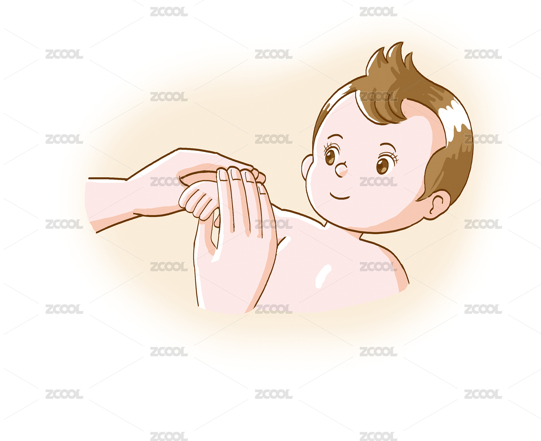 給寶寶做親子撫觸操，按摩寶寶小手（主預(yù)覽-3305982） - 未分類 - 站酷設(shè)計(jì)師playthink原創(chuàng)素材 - 站酷ZCOOL