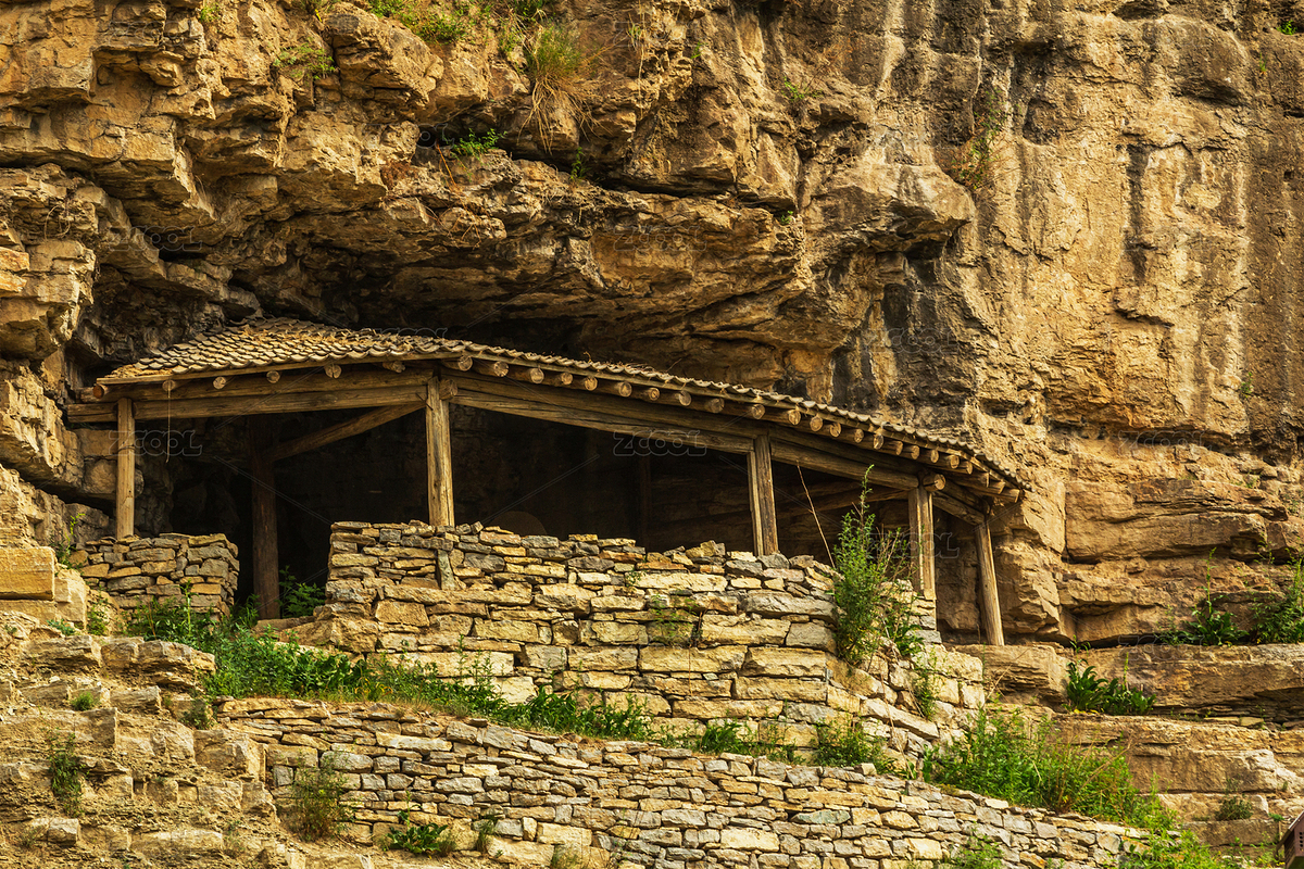 悬崖上古老的住宅（主预览-6690899） - 未分类 - 站酷设计师黑锐原创素材 - 站酷ZCOOL
