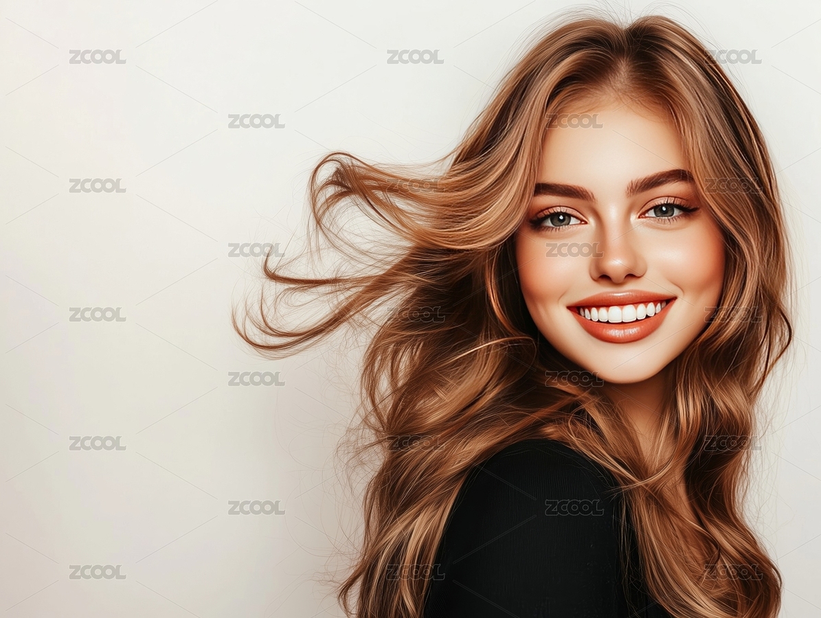 寫實(shí)風(fēng)格歐美美女人像（主預(yù)覽-6636090） - 未分類 - 站酷設(shè)計(jì)師知北游啊原創(chuàng)素材 - 站酷ZCOOL