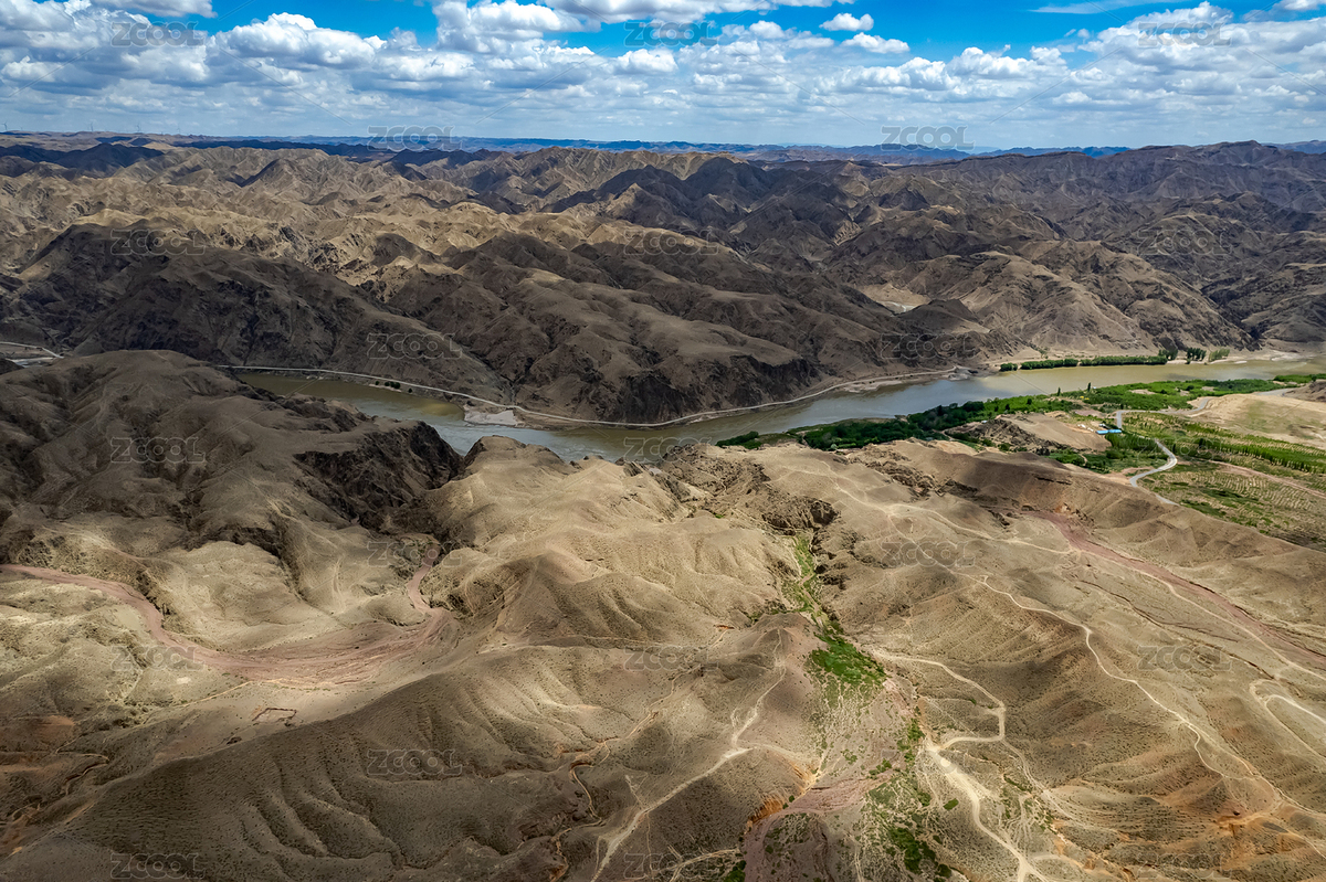 宁夏中卫北长滩村黄河水车（主预览-5085050） - 未分类 - 站酷设计师西北蹦迪的狗熊原创素材 - 站酷ZCOOL