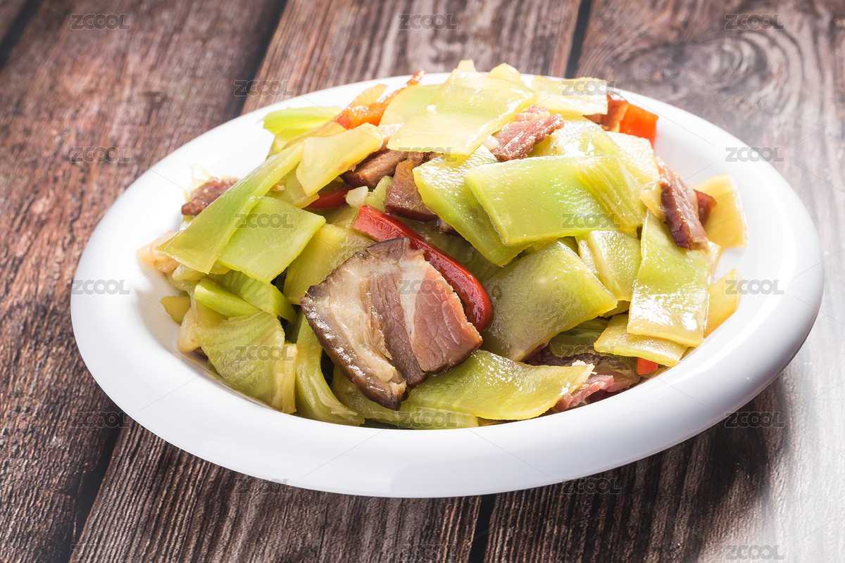 中式菜肴臘肉片炒青筍（主預覽-5007782） - 未分類 - 站酷設計師秋影隨風原創(chuàng)素材 - 站酷ZCOOL