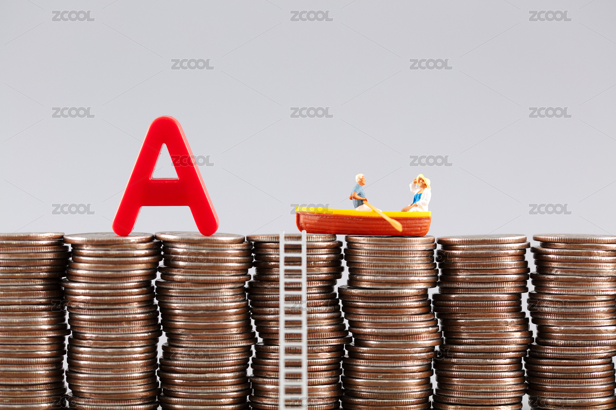 微缩世界硬币A股划船过去（主预览-9009581） - 未分类 - 站酷设计师小羽怪原创素材 - 站酷ZCOOL