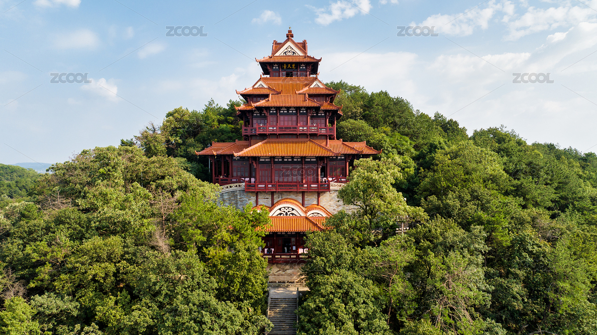 湖北武漢東湖磨山楚天臺多角度航拍（主預覽-6758389） - 未分類 - 站酷設(shè)計師攝影師慢速航班原創(chuàng)素材 - 站酷ZCOOL