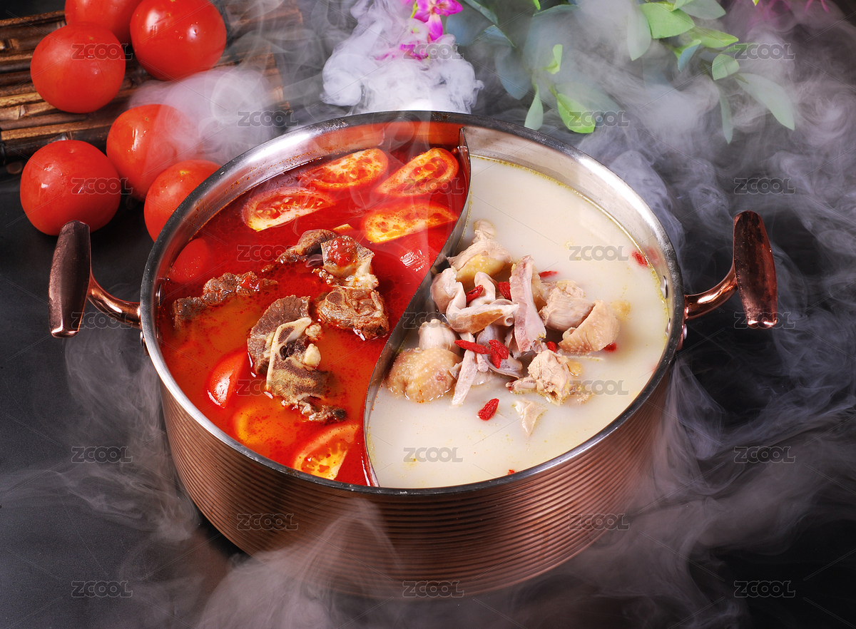 番茄排骨鴛鴦鍋（主預(yù)覽-7704571） - 未分類 - 站酷設(shè)計(jì)師熊本熊88原創(chuàng)素材 - 站酷ZCOOL