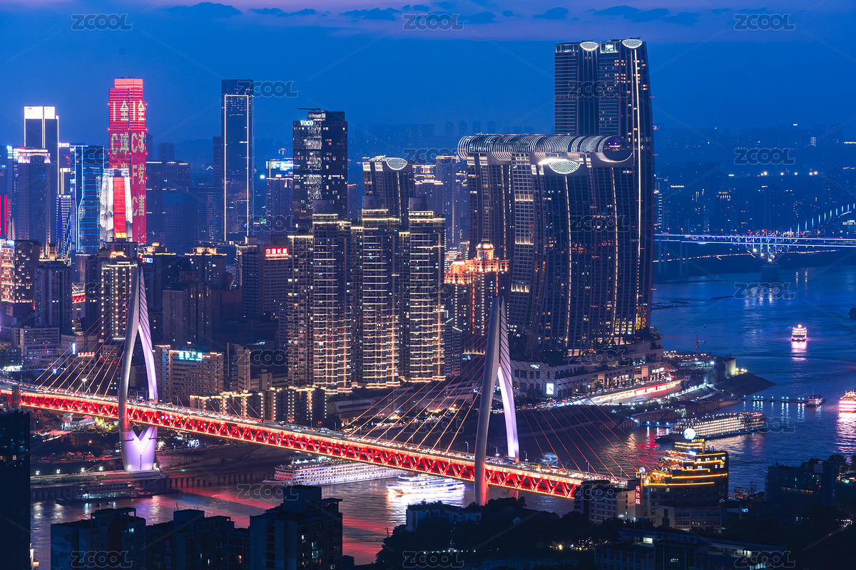 重慶渝中半島夜景（主預(yù)覽-6595171） - 未分類 - 站酷設(shè)計(jì)師小禹讓原創(chuàng)素材 - 站酷ZCOOL