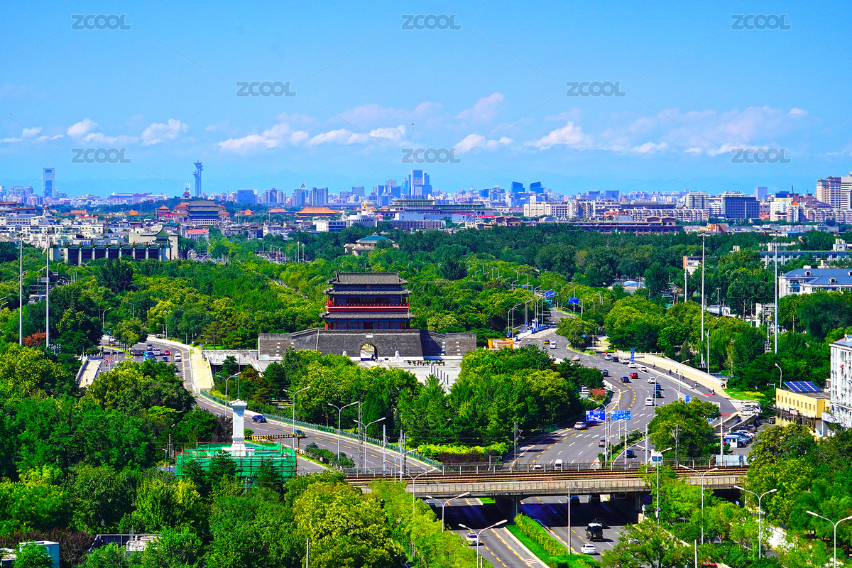 北京：中軸線永定門城樓（主預覽-10687625） - 未分類 - 站酷設計師SJRbired原創(chuàng)素材 - 站酷ZCOOL