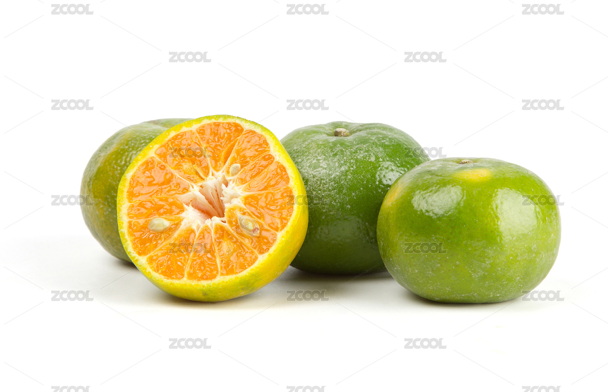 新鮮的泰國蜜柑橘子孤立在白色背景上（主預(yù)覽-12426537） - 未分類 - 站酷設(shè)計師影設(shè)工場原創(chuàng)素材 - 站酷ZCOOL