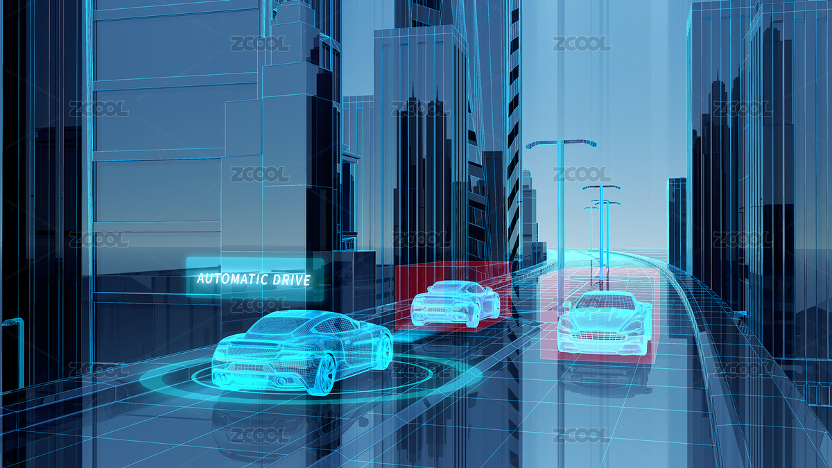 自动驾驶技术科技概念海报（主预览-5036833） - 未分类 - 站酷设计师NANAYI原创素材 - 站酷ZCOOL