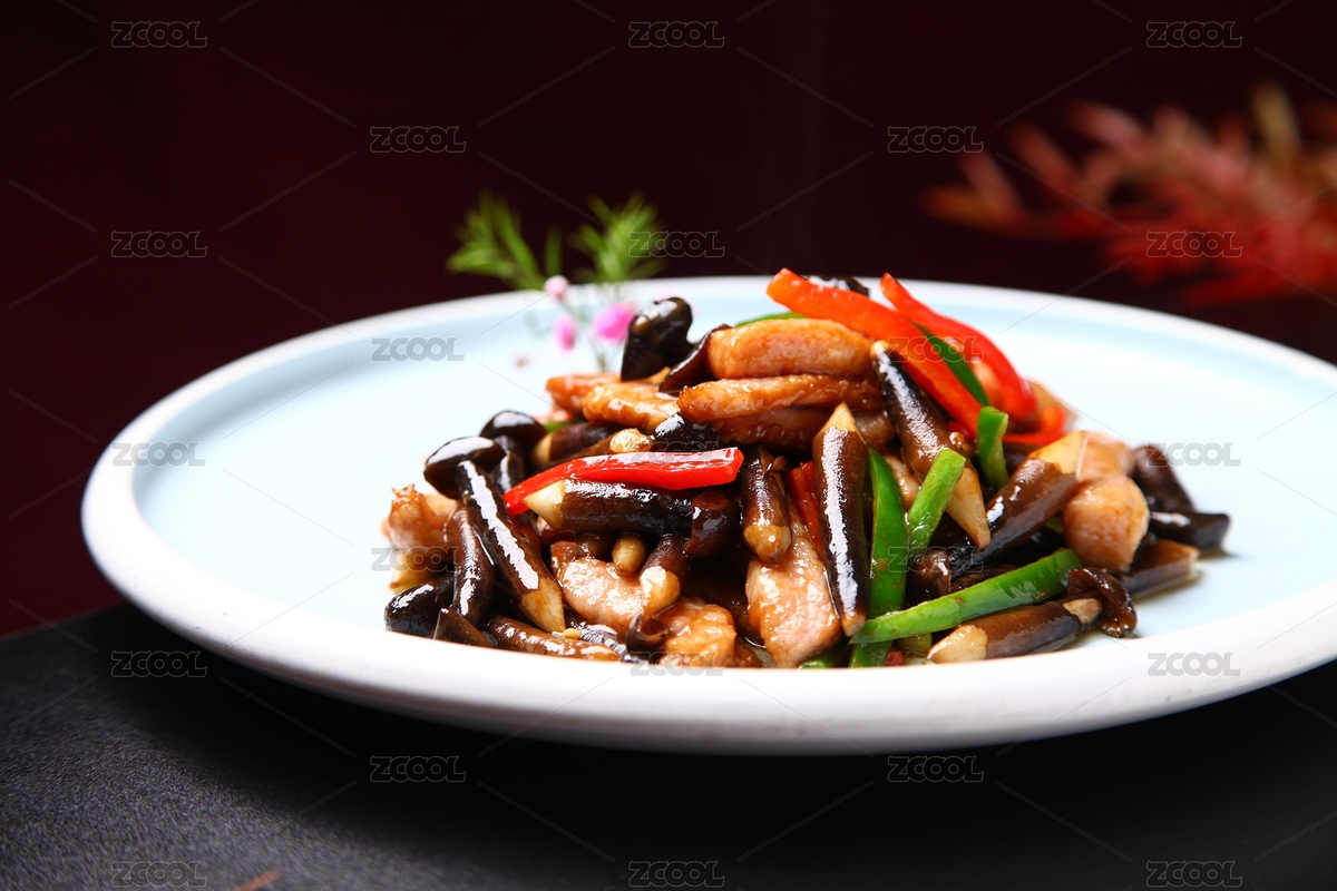 鸡枞菌爽肉（主预览-6514054） - 未分类 - 站酷设计师醉美中国菜原创素材 - 站酷ZCOOL