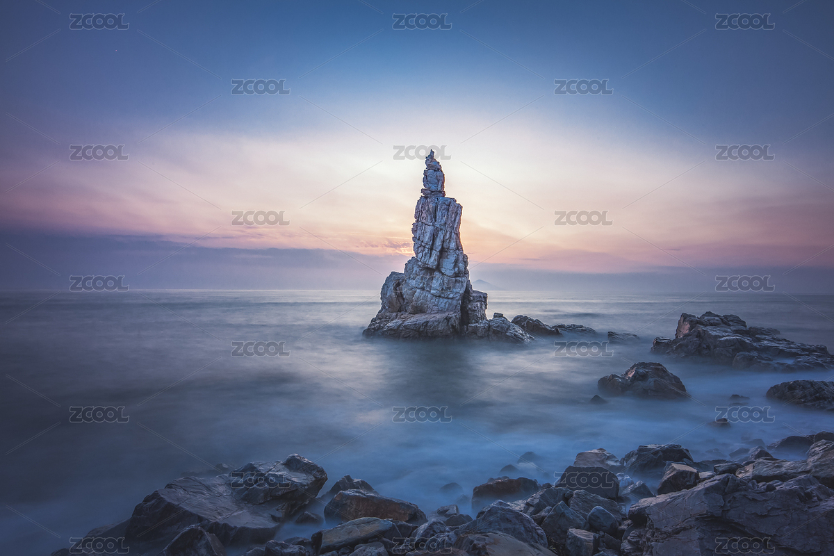 中国辽宁大连旅顺将军石海岸日落（主预览-8407250） - 未分类 - 站酷设计师Robin绿绿君原创素材 - 站酷ZCOOL