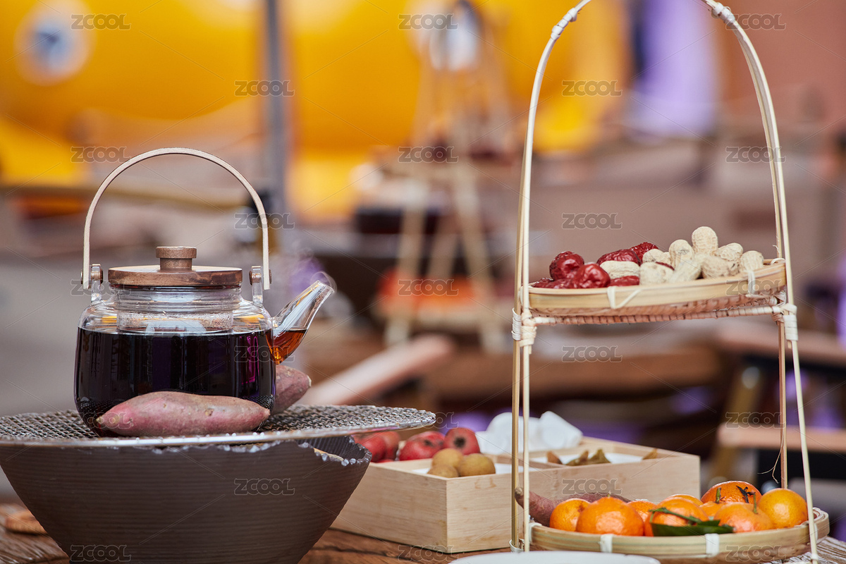 街邊的圍爐煮茶（主預(yù)覽-7227272） - 未分類 - 站酷設(shè)計師wuyiping原創(chuàng)素材 - 站酷ZCOOL