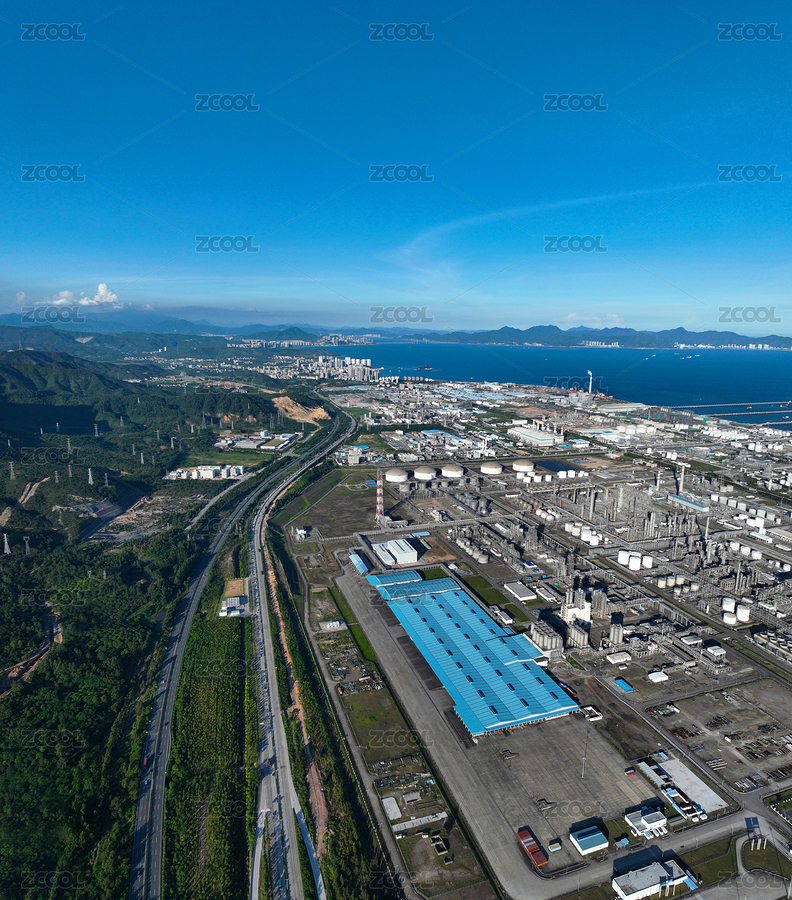 廣東省惠州市大亞灣區(qū)霞涌街道石化區(qū)航拍（主預(yù)覽-4502501） - 未分類 - 站酷設(shè)計師貓爺爺515原創(chuàng)素材 - 站酷ZCOOL