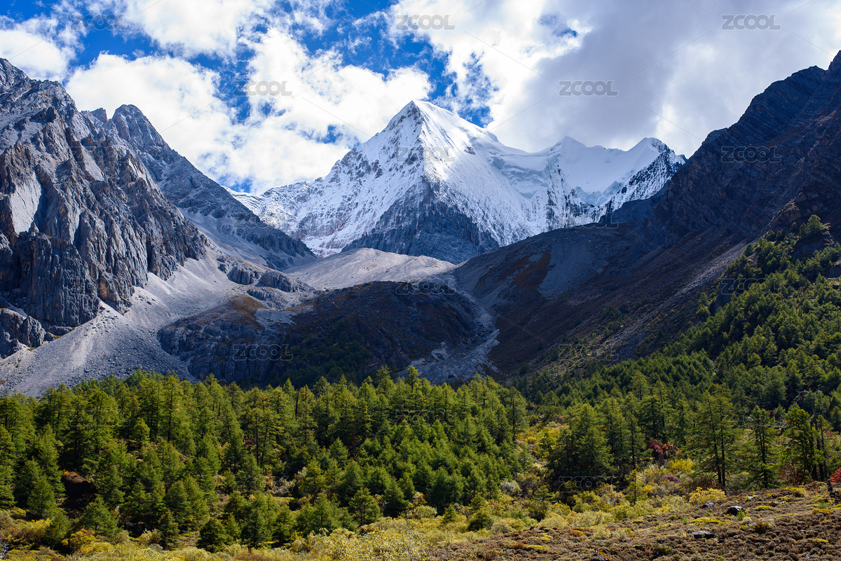 稻城亞丁夏諾多吉雪山（主預(yù)覽-7337719） - 未分類 - 站酷設(shè)計(jì)師jackyue原創(chuàng)素材 - 站酷ZCOOL