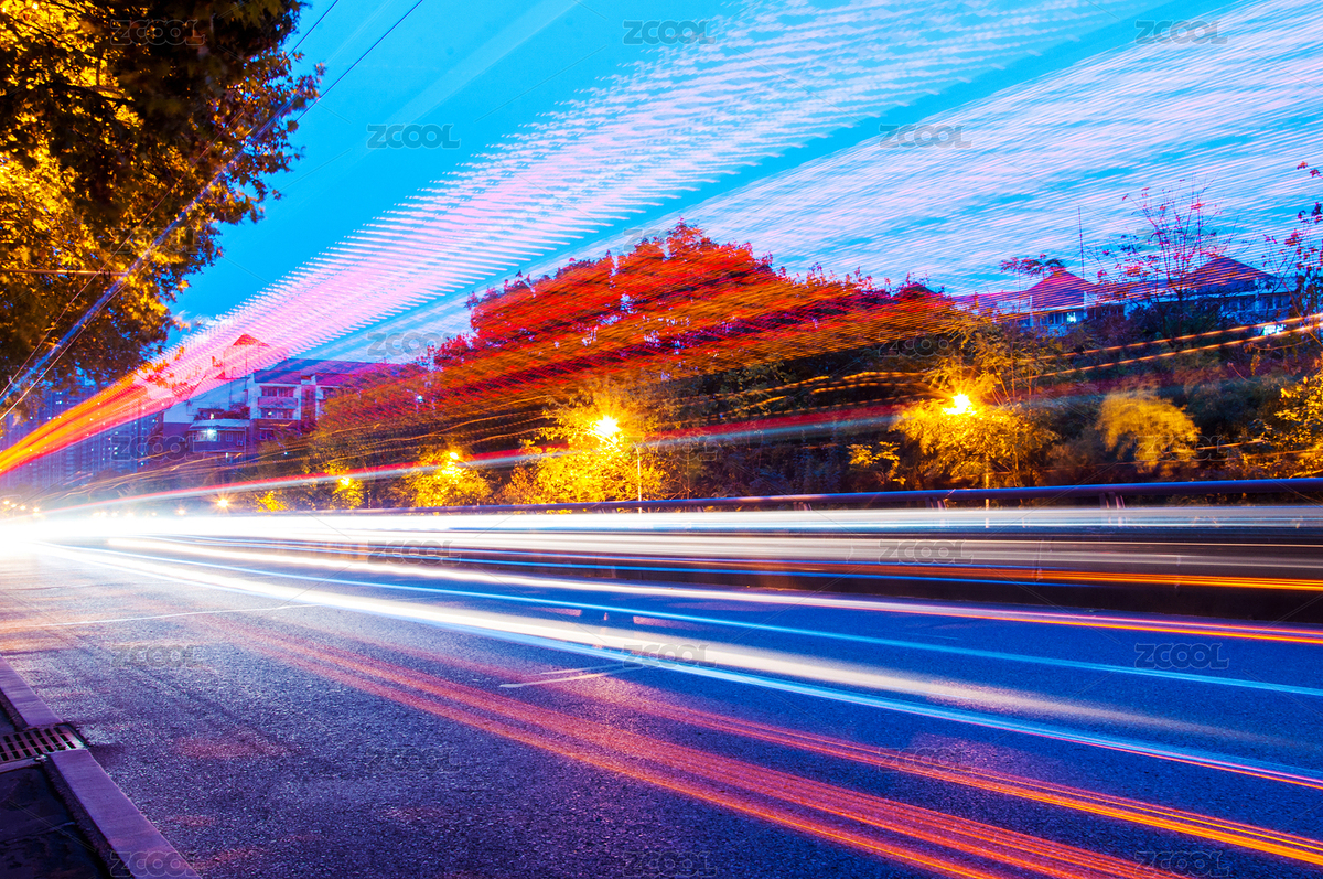 城市道路車輛留下的燈光軌跡（主預(yù)覽-8067643） - 未分類 - 站酷設(shè)計(jì)師racin原創(chuàng)素材 - 站酷ZCOOL