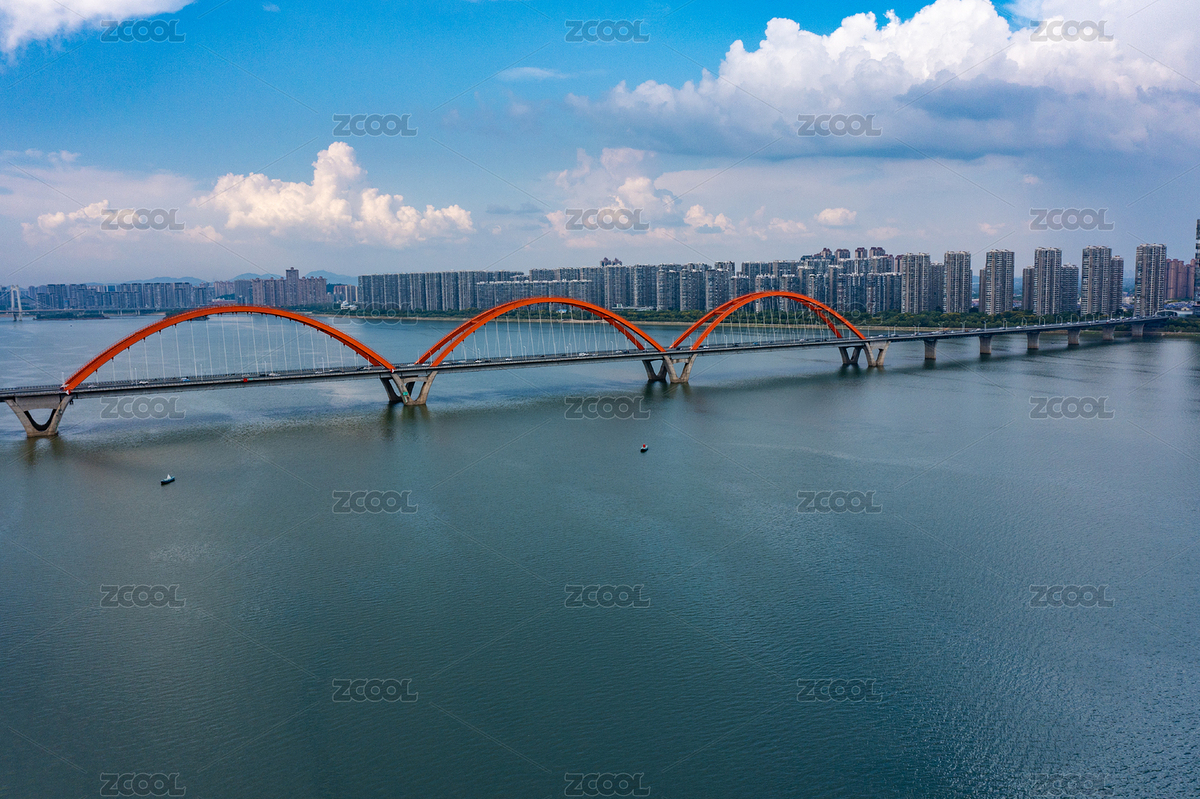航拍湖南长沙福元路大桥和湘江风光（主预览-8268861） - 未分类 - 站酷设计师昨夜的潮汐原创素材 - 站酷ZCOOL